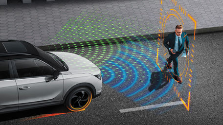 SsangYong Korando interior