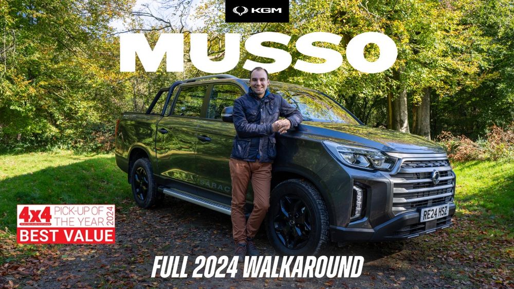 SsangYong Musso off-road