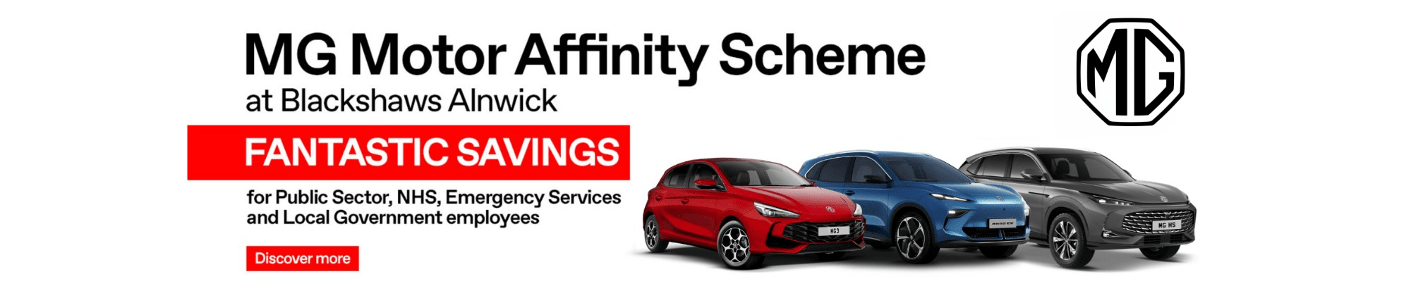 MG Motor Affinity banner